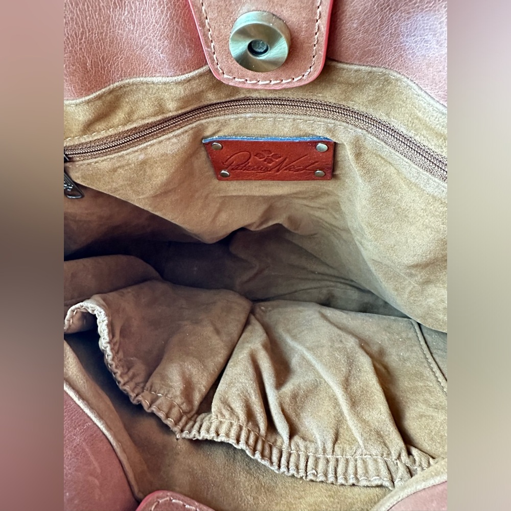 Patricia Nash shoulder, crossbody leather bag EUC - Picture 2 of 5